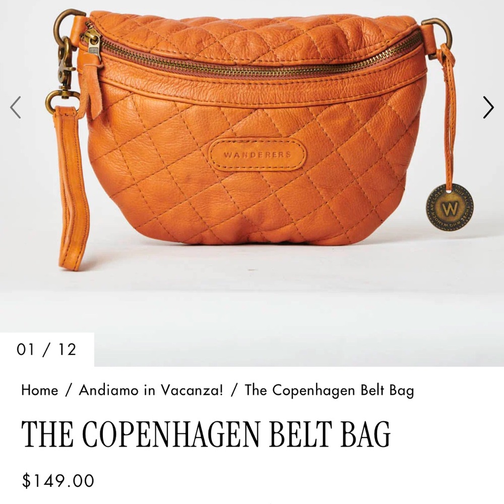 Belt Bag from the Wanderer in tan